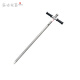 All 304 stainless steel mineral powder sampler single-tube sampling tube powder sampler soil drill soil drill 25 mm 1 point 2 meters T-shaped with percussion head
