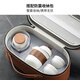 Portable travel tea set, outdoor tea cup, business trip, one pot, four cups, Bai Yanqi camping tea set, travel set
