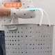 Ou Runzhe dirty clothes basket large capacity hollow dirty clothes basket dirty clothes storage basket laundry basket storage basket dirty clothes basket extra large