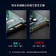 华顾 移动硬盘盒2.5英寸 usb3.0透明硬盘盒外置读取台式机笔记本电脑sata机械ssd固态  USB3.1透蓝款[USB数据线]