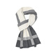 MULINSEN Men's Knitted Autumn and Winter Scarf Warm Scarf Korean Style Versatile Birthday Gift Gift Box Trendy Gray