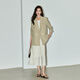 LILY Song Qian's same style autumn new women's style high-end commuting design simple suit jacket 322 gray green M