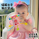 Others: Baby bottle pull-up stick, silicone toy during teething period, chewing gum, anti-eating hand teether, teeth grinding puzzle for babies, cute food-grade teether to say goodbye to restless night wakings - blue - pulling gift box model, bite out smart brain bump patterns, puzzle teether, gripping training + tactile enlightenment