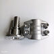 
304 stainless steel TC chuck crimp joint safety jacket set EN144203 clamp DIN2817 hose joint EN14420-3 optical clamp 25*6