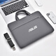 Lingyao 14 Laptop 14-Zoll-Computertasche Fearless 14/Pro15/16 wasserdichte Umhängetasche Dawn 4 677 Grau [Schwarz] 14 Zoll