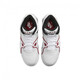 耐克（NIKE）篮球鞋男鞋2025夏季新款运动鞋AIR FLIGHT 89简版AJ4休闲鞋板鞋 FD9928-101白红 40.5