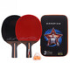 Crazy God Table Tennisschläger Doppelte Anfänger Samsung Zweierpacktisch Tischtennis Schläger Fertige PPQ Samsung Tisch Tennis Schläger Langzeithandel 2 Pack NL3882
