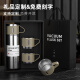 
Qiyu Business Conference Gift Customized Logo Practical Souvenirs for High-end Customer Opening Gifts Souvenirs One Cup Three Lid Set Box Pink 500ml
