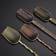 Zhengyang tea spoon tea spoon tea good tea pen ebony copper alloy tea shovel tea set accessories Liujunzi Gong Xiangyun (tea spoon)_red copper color
