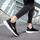 Hongxing Erke Men's Shoes Sports Shoes Comfortable Casual Running Shoes Light Soft Soled Mesh Shoes Jogging Shoes Men's Black/White 41