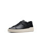 Clarks Qileyidong -Serie Small White Shoes Street Fashion Comfortable Sportschuhe lässig Skateboardschuhe Schwarz 261761297 42