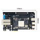 Junta de desarrollo de FPGA Xilinx Zynq7000 7035 7045 7100 Tablero de desarrollo PCI PZ7100 FH Tablero de desarrollo + LCD de 4.3 pulgadas