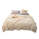 Yusenyi Stone Bridge Blanket Summer Office Nap Blanket Sleeping Thin Aviation Blanket Beibei Velvet Blanket Pineapple Check-Beige 180*200cm Single Noon Break Blanket Approximately 24Jin Jin equals 0.5kg