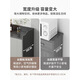 Yijiamu light luxury dining side cabinet cupboard living room wall storage cabinet multi-function storage cabinet modern simple tea cabinet wine cabinet [classic two doors and two draws] 80*38*80CM self-assembled