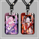The Monkey Enlightenment Broken Three Card Set Student Campus Card Meal Card Bus Card Access Control Card Sliding Cover Alicia Bronia z12004 Broken Sin Shadow Dance [Card Set + Short Wrist Rope]
