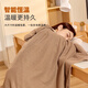 Philips (PHILIPS) Xiaoyunjian Lite Heated Shawl Heating Blanket Warm Nap Blanket Warm Body Blanket Warm Heating Cloak Warm Sun Brown Wool Texture 1.65*0.95m
