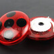 Miracle Girl Yo-Yo-Yo Mike Fantasy Treasure Box Ladybug Postilización periférica Juguete Yo-Yo Children's Children's Children's (Reciclaje automático) Modelo de iluminación de mariquitas