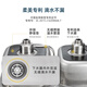 柔美柔美不锈钢洗菜盆双盆304水槽双水槽小尺寸洗菜池双槽洗碗池家用 【698左大】标配套餐