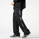 Foss Phil casual pants men's spring and summer trend American high street loose sports straight men's pants 902 black XL