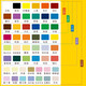 Marley Gouache Lackierung ergänzende Tasche 100ml Extruded konzentrierte Werbebereich Farben können für Anfänger-Kinderkunststudenten gewaschen werden 684-Ocher P5100 100 ml/1 Tasche