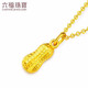 Lukfook Jewelry Pure Gold Peanut Gold Pendant Pendant Not Necklace Price Approximately 0.92g