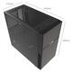 Xianma (SAMA) flat head M1 e-sports version desktop small chassis supports M-ATX motherboard 240 water cooling/non-drilled tempered glass side-transparent/backline/independent power bank/U3
