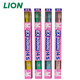 Lion (lion) Brosse à dents pour enfants 14s, poil doux, type assisté de dents en profondeur, couleur de 0 à 6 ans, 1 aléatoire