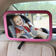 
Car child safety seat special reverse baby reflector basket rearview mirror baby observation mirror in car. Cartoon set without mirror. Message cover