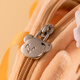 Deli Butterbär Co-Branded Plush Crossbody Bag Kopfhörerbeutel Kosmetische Aufbewahrung Tasche tragbar und süßes Erscheinungsbild Hy702