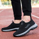 Astral foot and foot lijian old men's summer soft sole non-slip old Beijing cloth shoes one-foot sports casual shoes light mesh dad's shoes 9202 black men's style 40