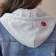Cypress House con capucha chaqueta de mezclilla corta para mujeres 2025 Ropa de otoño Nuevo estilo maduro de estilo Dos piezas