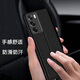 Aimison oppo reno12/reno12pro mobile phone case flip smart leather case oppo reno 11pro stand protective cover all-inclusive anti-fall lens simulated leather black-smart window OPPO Reno12