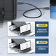 
Zhefan is suitable for DeskJet HP DJ4829 4825 4538 4929 4826 4827 4828 4926 4877 4975 4978 Printer data cable HP extension Black USB computer connection cable data cable/with shielded magnetic ring/