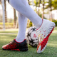 
Chen He (CHENHE) Ronaldo Short Spike Assassin Falcon Football Shoes for Men and Women AG Long Spike TF Broken Spike Primary School Boys Children Mandarin Duck Shoes 6199 White Orchid Broken Spikes 35 with Football Socks + Leggings Board