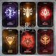Jiuxu Meng Ys Secret Master Card Set umliegende Schüler Campus Card School Card Card U.