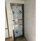Qilicai stainless steel door, simple door, indoor door, cheap stainless steel door, rental door, toilet door, balcony door, toilet door, broken code door (our store does not come with screws and needs to bring your own screws)
