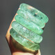 Buhesyt natural crystal green fluorite bracelet inner diameter 50mm