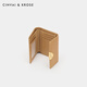 Sitio web oficial de Cinvaikrose Small C/K Short Willet for Women Fashion Genuine Leather Small Willet 2025 Nueva billetera de billetera múltiple ultra delgada Color de albaricoque
