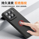 Biaz is suitable for Xiaomi 15 mobile phone case, Xiaomi 15 protective case, lens all-inclusive anti-fall, ultra-light and thin flocking lining, heat dissipation, skin-friendly feel, matte liquid soft shell JK747 black