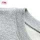 Li-Ren Li Ning Plush Теплый толстовка для мужчин 2025 Весна Новая простой печатная универсальная спортивная топ AWDU679 AWDU679-2 Цветочный серый l