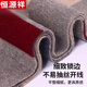 Hengyuanxiang pure wool scarf men's winter high-end 2025 new thickened and warm boyfriend Christmas gift gift box, dark gray red pure wool gift box