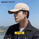 MAINLYKITTY男士棒球帽2025款四季韩版鸭舌帽子休闲太阳帽节日送男友礼物 浅卡其-礼盒装