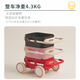 kidpop baby walker stroller adjustable speed baby walker multi-functional anti-rollover stroller one-year-old gift vitality red