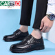 
Kadile Crocodile Brand New Product 24 Sandals Men's Summer Genuine Leather Breathable Casual Leather Shoes Men's Hollow Hollow Daddy's Shoes 6627 Brown Hollow Inner Height 40
