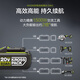 Shantoulincun WORX20V lithium battery 4.0/5.0/6.0 wrench chainsaw drill hammer charger 3406/3922 dual charger charger orange WA3883