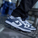 Nike (Nike) Dunk Low Männer mit niedrigem Top Leichter, bequem bequeme einfache einfache Nicht-Schlupf-Anti-Schale-Casual-Sport-Klassiker Ever-Match-Schuhe DD1391-400 Weiß und Blau 40 (250 mm)