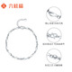 Liuguifu Jewelry PT950 Platinum Bracelet Stars Shining Platinum Fashion Bracelet for Women PT0400043 3.30g