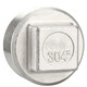 Bingyu 304 enchufe de alambre exterior de acero inoxidable de cuatro esquina de cuatro esquina de cuatro cables de alambre exterior enchufe enchufe de agua enchufe de calefacción de agua Cabeza de agua Sello de tubería DN32-1'1/4 BH-693
