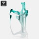 Captain Tas Bicycle Water Bottle Rack Road Mountain Bike Aluminum Alloy Water One-piece Water Cup Rack Outdoor Cycling Equipment Accessories Gradient Green