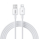 Baseus Apple Charging Cable Fast Charging Cable Suitable for iPhone14/13/12/11Pro Max/xs/iPadPro/Air2/mini Tablet Car Mount Ice White 1 Meter